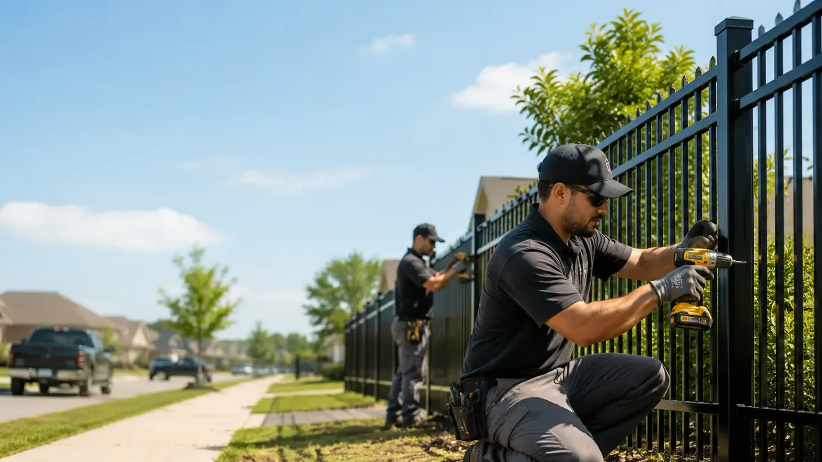 Metal Fence Installation in Pindall, AR